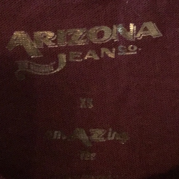 Juniors Maroon/Burgundy SERIOUSLY T-shirt XS NWT - Picture 3 of 4